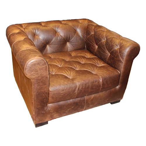 Tufted Lounge Chair - Image 1