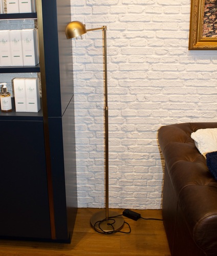 Gold Accent Floor Lamp - Thumbnail 2