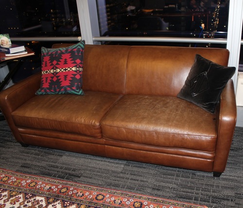 Leather Sofa - Thumbnail 2