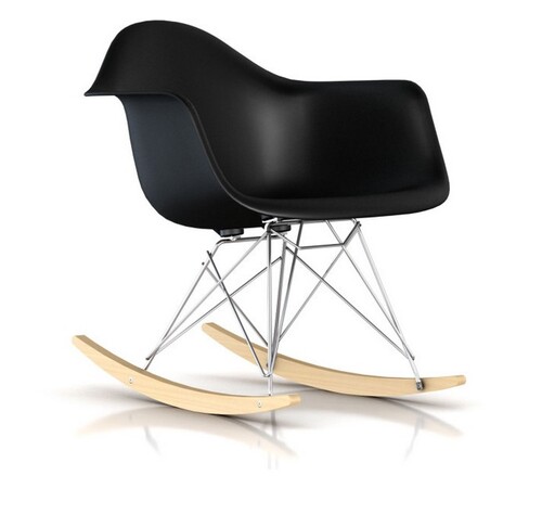 Eames Molded Plastic Rocking Chair - Image 1