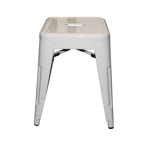 Industrial Style Metal Backless Stool - Image 1