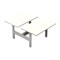 Dual Height-Adjustable Benching