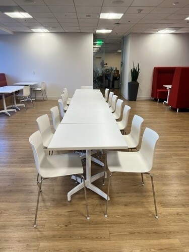 'Revue' 30 Inch Square Laminate Table - Thumbnail 2