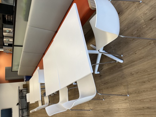 'Revue' 36 Inch Square Laminate Table - Thumbnail 2