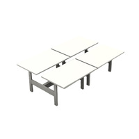 Dual Height-Adjustable Benching