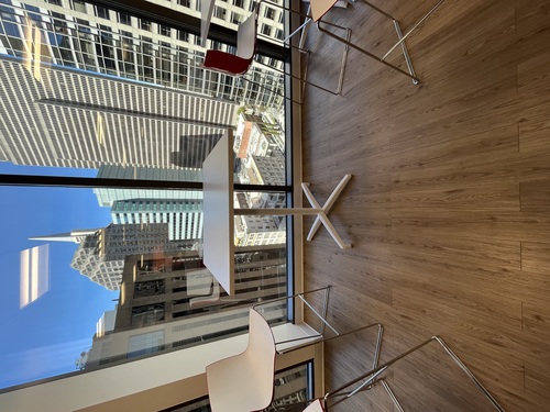 'Revue' Square Laminate Table - Thumbnail 3