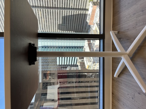 'Revue' Square Laminate Table - Thumbnail 4