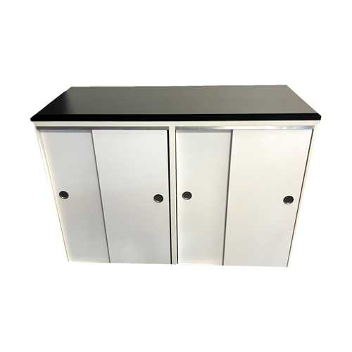 Credenza Storage Cabinet with Sliding Doors - Image 1
