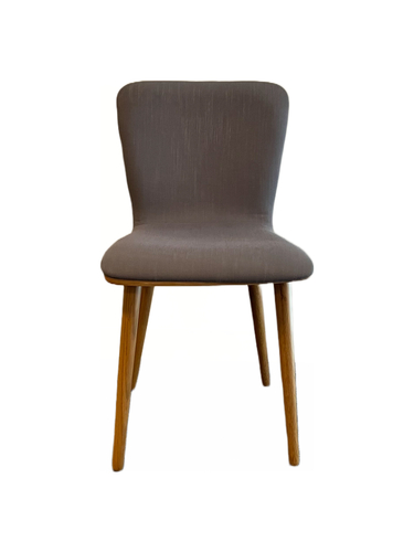 'Sede Miller' Grey x Walnut Dining Chair - Image 1