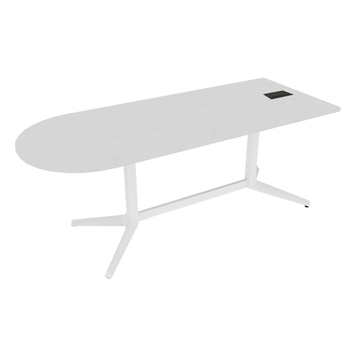 'Dividends' Horizon Peninsula Top with Y-Base Table - Image 1