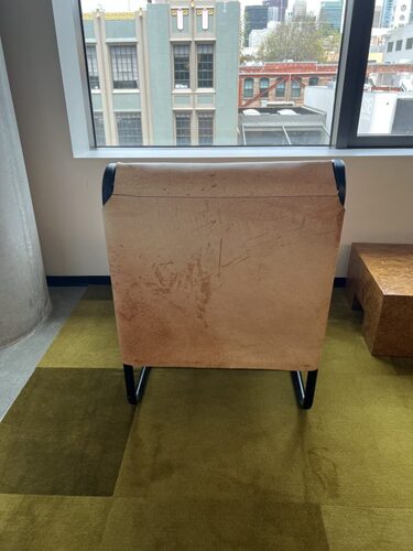 Custom Leather Accent Chair - Thumbnail 5
