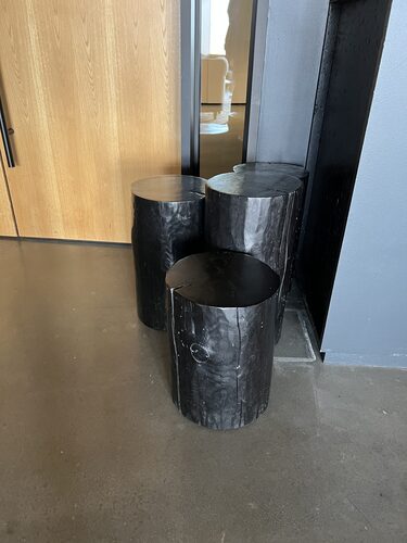Home 'Tree Stump' Side Tables - Thumbnail 4