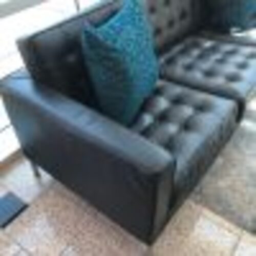 (Replica) Knoll Florence Relaxed Settee Sofa - Thumbnail 4