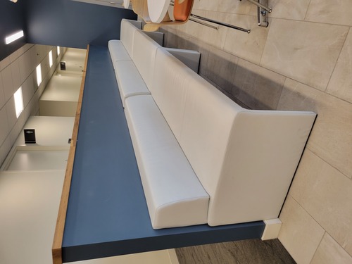 'Together' Medium Bench with Back - Thumbnail 2