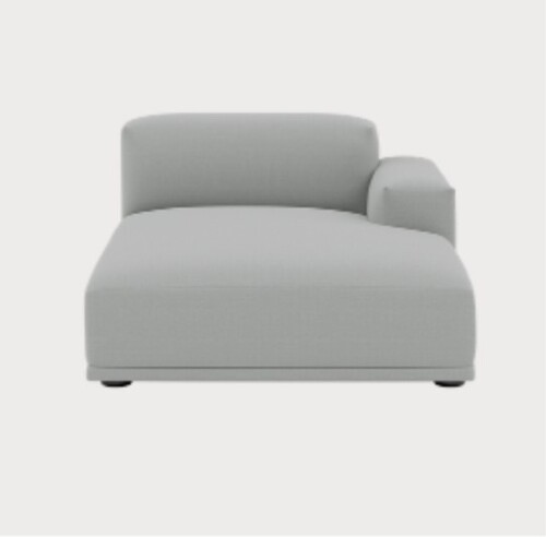 Soft 'Connect' Modular Chaise Lounge Sofa (Right Armrest) (B) - Thumbnail 5