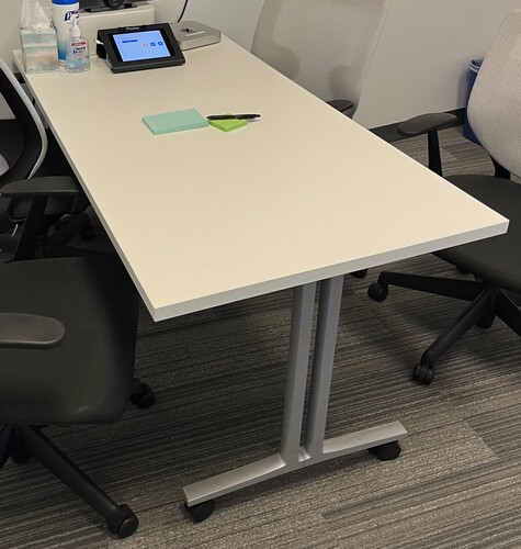 'Everywhere' Rectangular Table on Casters - Thumbnail 4