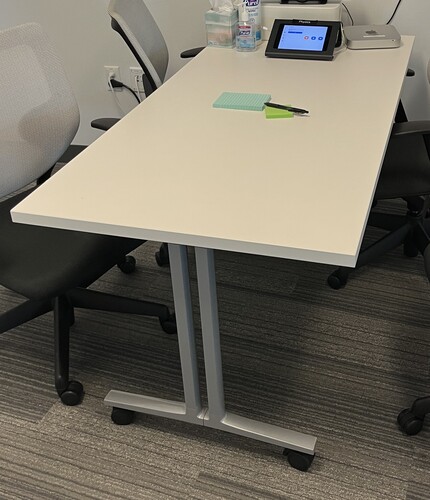 'Everywhere' Rectangular Table on Casters - Thumbnail 3