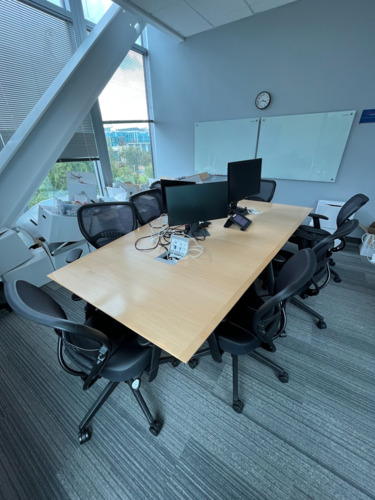 Trapezoid Conference Table - Thumbnail 2