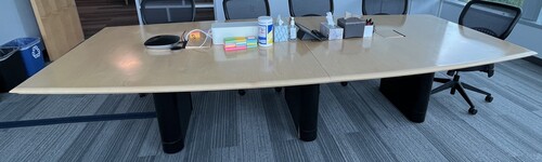 Boat-Shaped Conference Table - Thumbnail 3