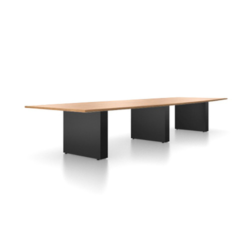 Boat-Shaped Conference Table - Image 1
