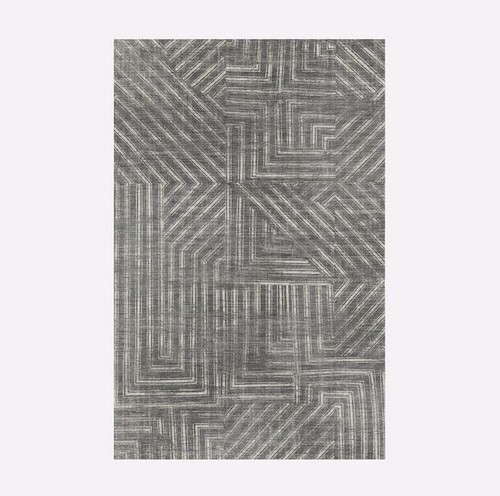 Distressed Geoscape Rug - Thumbnail 2