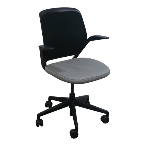 'Cobi' Mesh Back Fixed-Arm Chair - Image 1