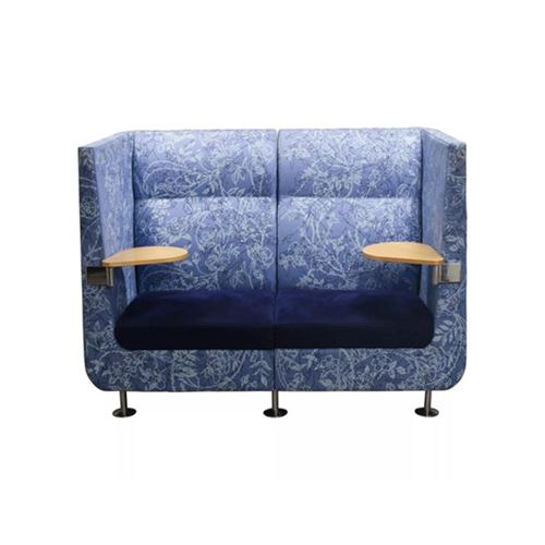 Two Seat High Back Lounger with Tablets - Image 1
