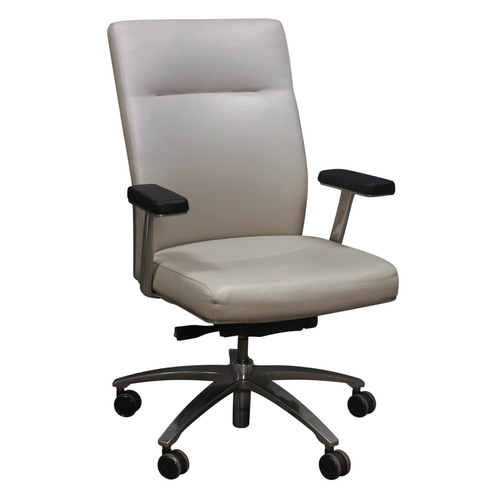 Leather High-Back Conference Chair - Image 1