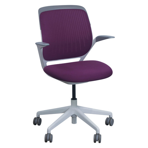 'Cobi' Mesh Back Fixed Arm Chair - Image 1
