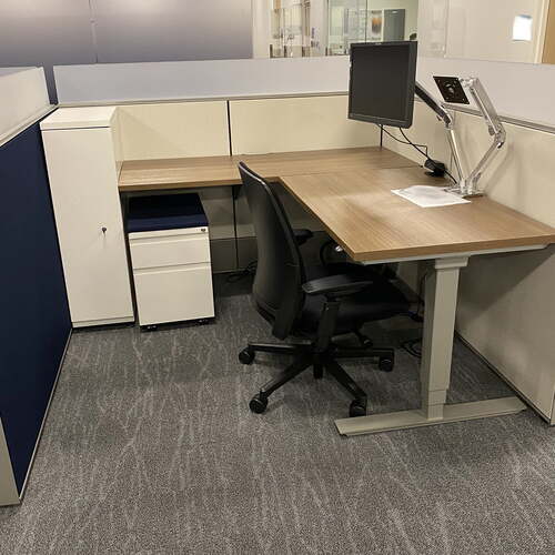 Haworth Compose Cubicle (6x6, Sold in Pods) - Thumbnail 7