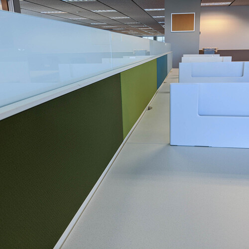 'Answer' Cubicle w/ Glass (5x2.5, Sold in Pods) - Thumbnail 5