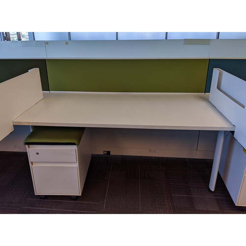 'Answer' Cubicle w/ Glass (5x2.5, Sold in Pods) - Thumbnail 7