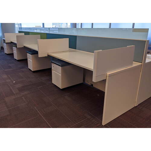 'Answer' Cubicle w/ Glass (5x2.5, Sold in Pods) - Thumbnail 3