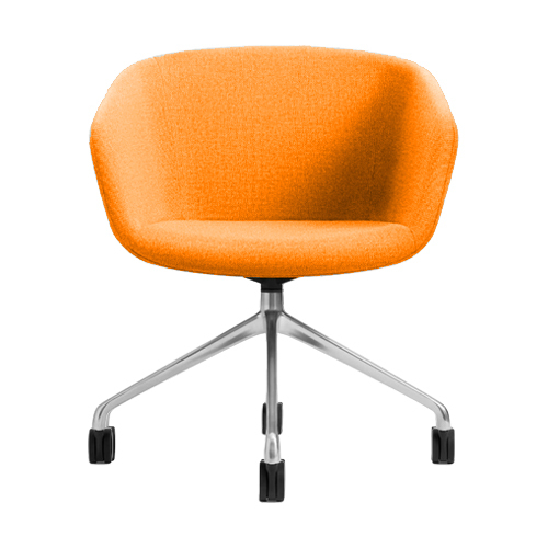 'Host' Conference Chair with Casters - Image 1