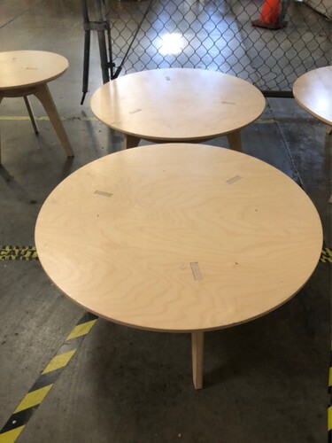 Plywood Occasional Table - Thumbnail 3