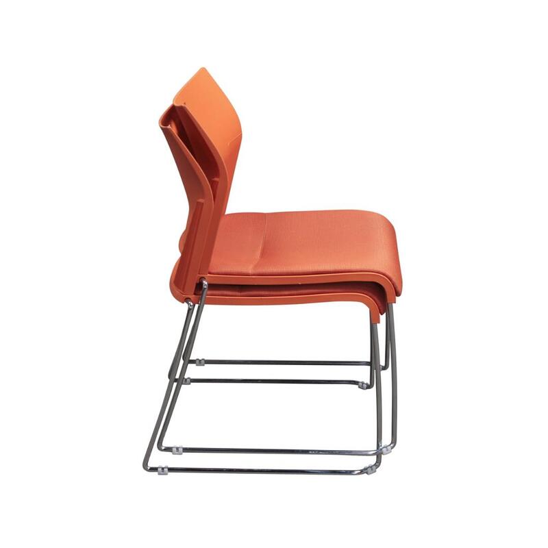 'Duet' Stack Chair with Padded Seat - Thumbnail 3