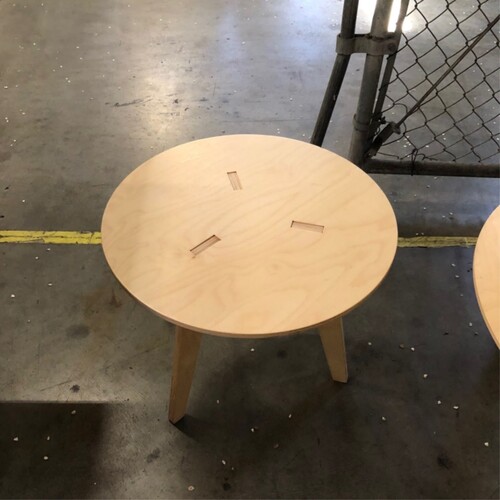 Plywood Occasional Table - Thumbnail 3