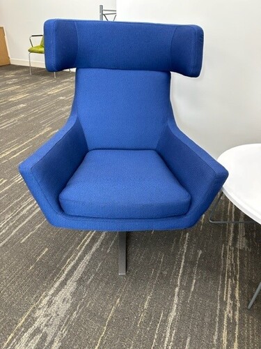 'Luna' Lounge Chair, High Back - Thumbnail 2