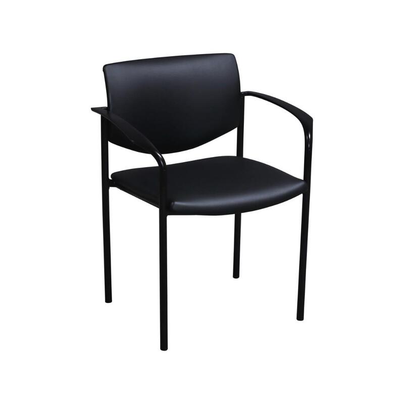 'Player' PU Leather Stack Chair - Image 1