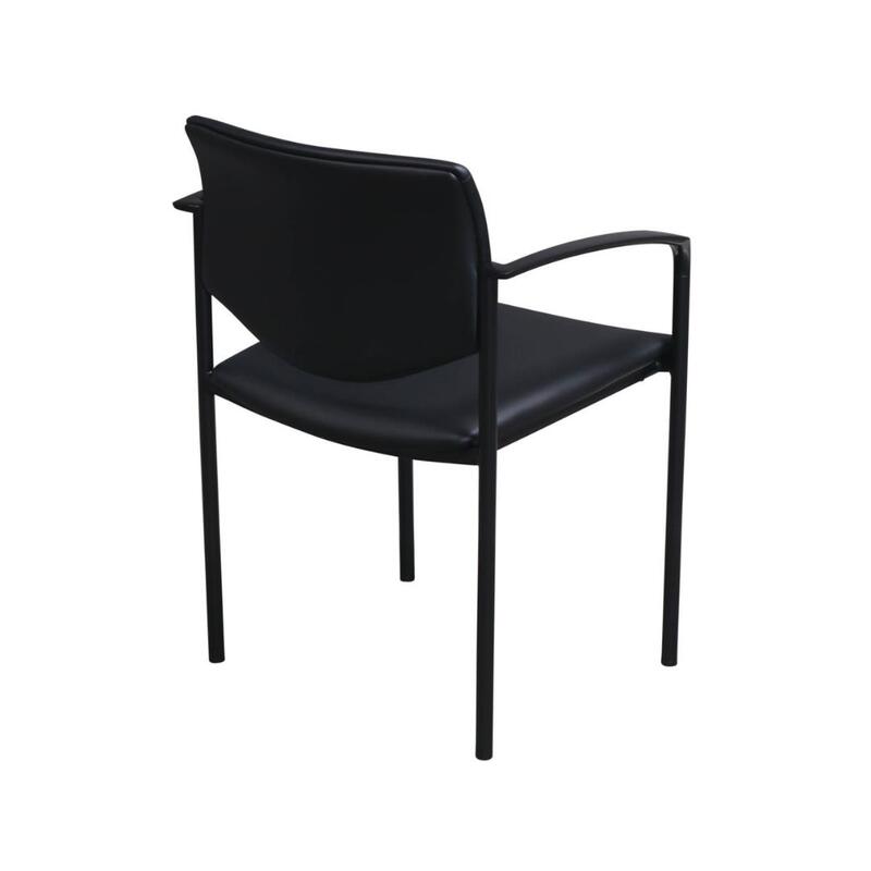 'Player' PU Leather Stack Chair - Thumbnail 2