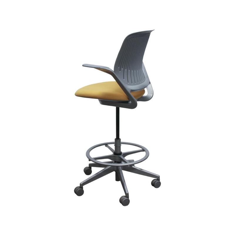 'Cobi' Mesh Stool with Fixed Arms - Thumbnail 3