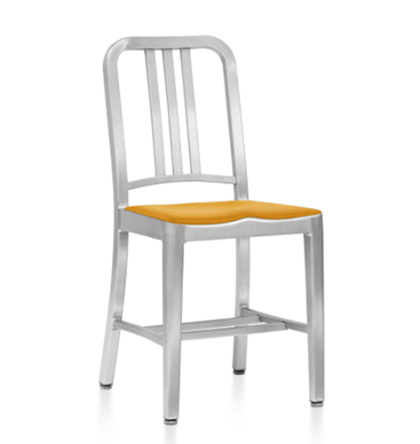 '111 Navy' Chair (With Seat Pad) - Image 1