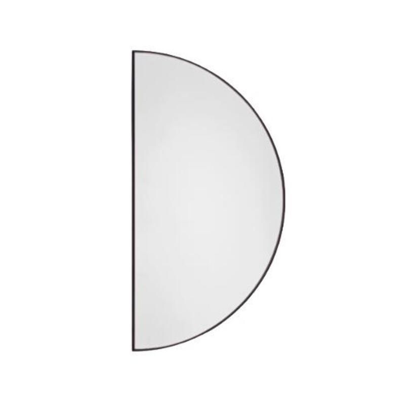 Mirror - 1/2 Circle, Burgundy - Image 1