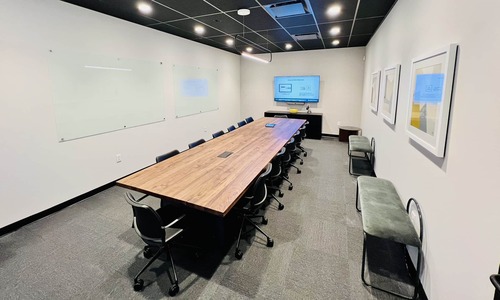 14' Walnut Conference Table - Thumbnail 2