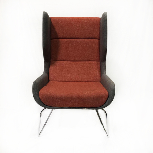 'Hush' High-Back Lounge Chair - Image 1