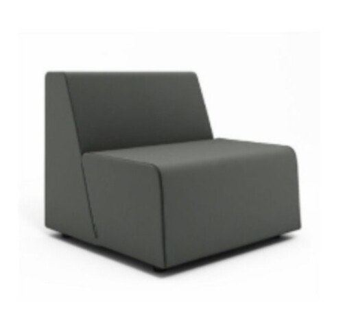 'Campfire' Half Lounge Chair (With Casters) - Image 1