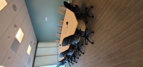 15' Boat-Shaped Conference Table - Thumbnail 4