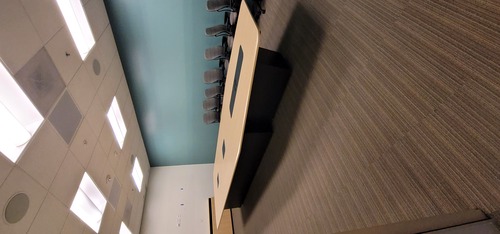 17.8' Bullet-Shaped Conference Table - Thumbnail 3