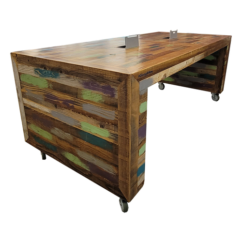 9' Collaborative Bar-Height Table - Image 1