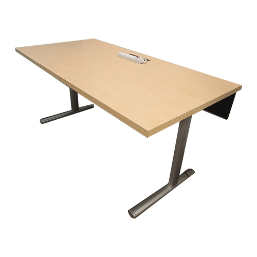 6' Training Table w/ Modesty Panel - Image 1